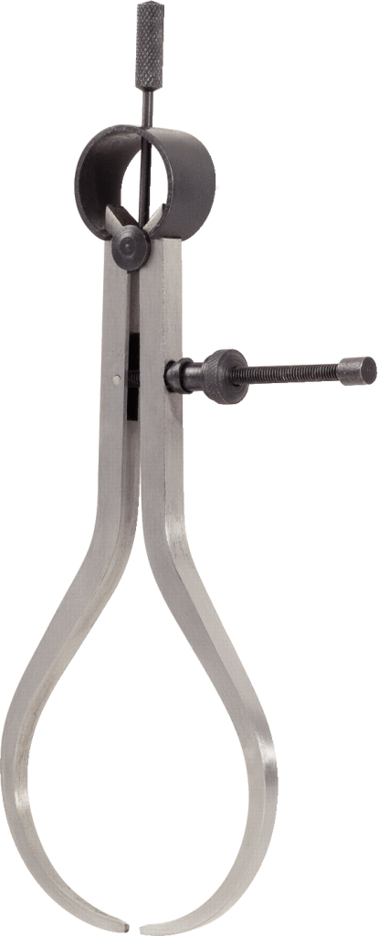 KS Tools Präzisions-Feder-Greifzirkel-Außentaster