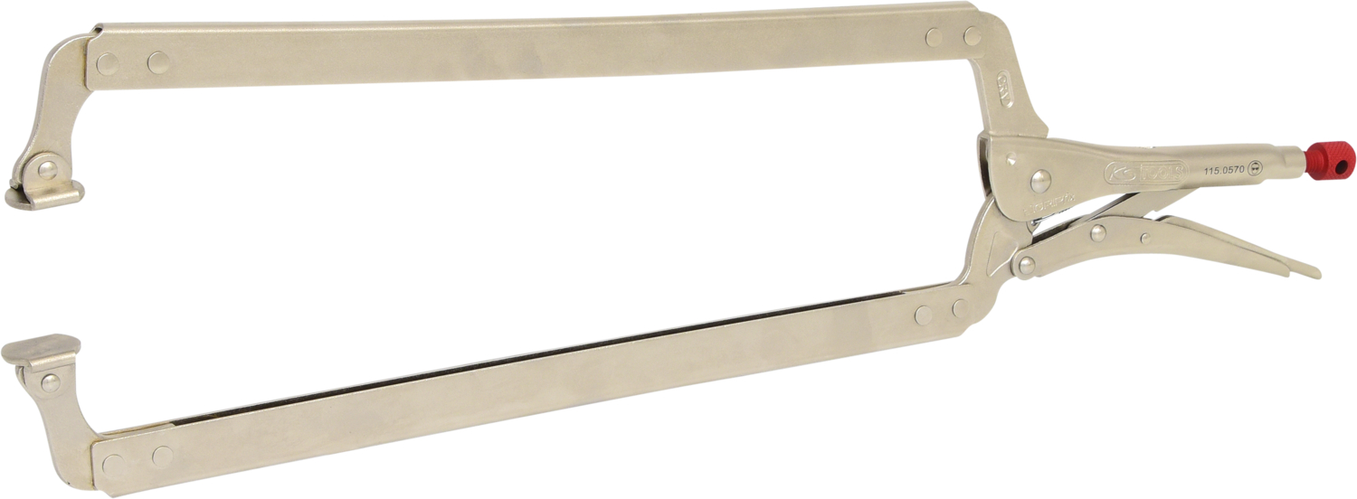 KS Tools Schweiß-Klammer-Gripzange, beweglichen Spannbacken 0-420mm