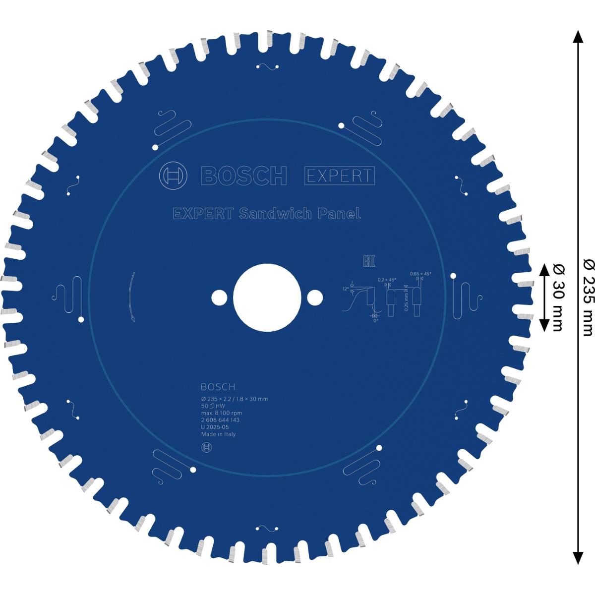 Bosch Kreissägeblatt Expert for Sandwich Panel