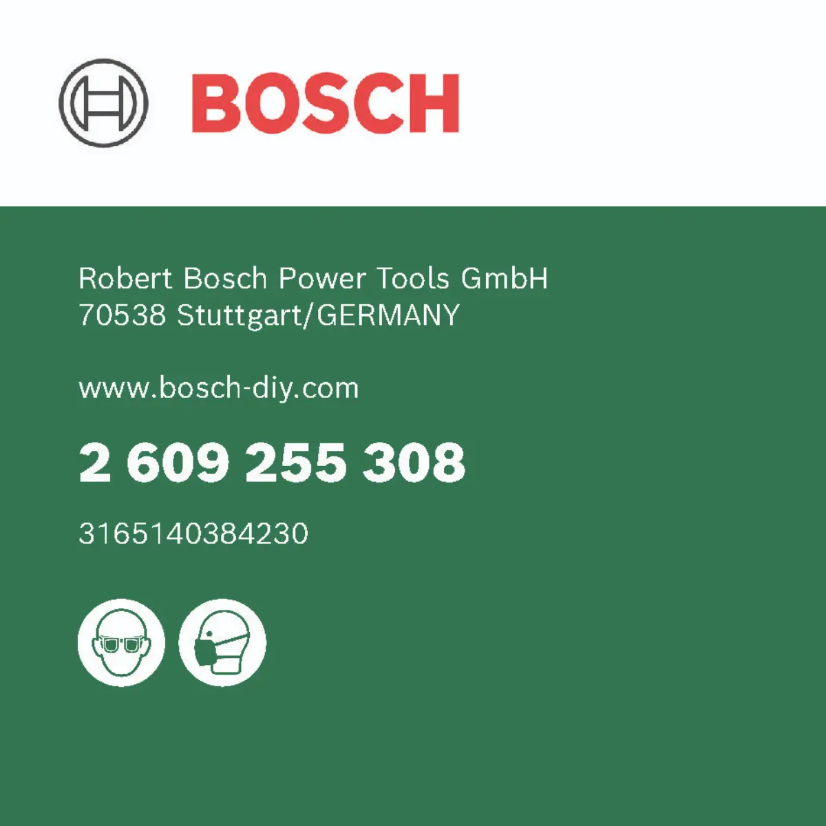 Bosch Holzbohrer-Set 6,0, 8,0, 10,0 mm, 3-tlg.