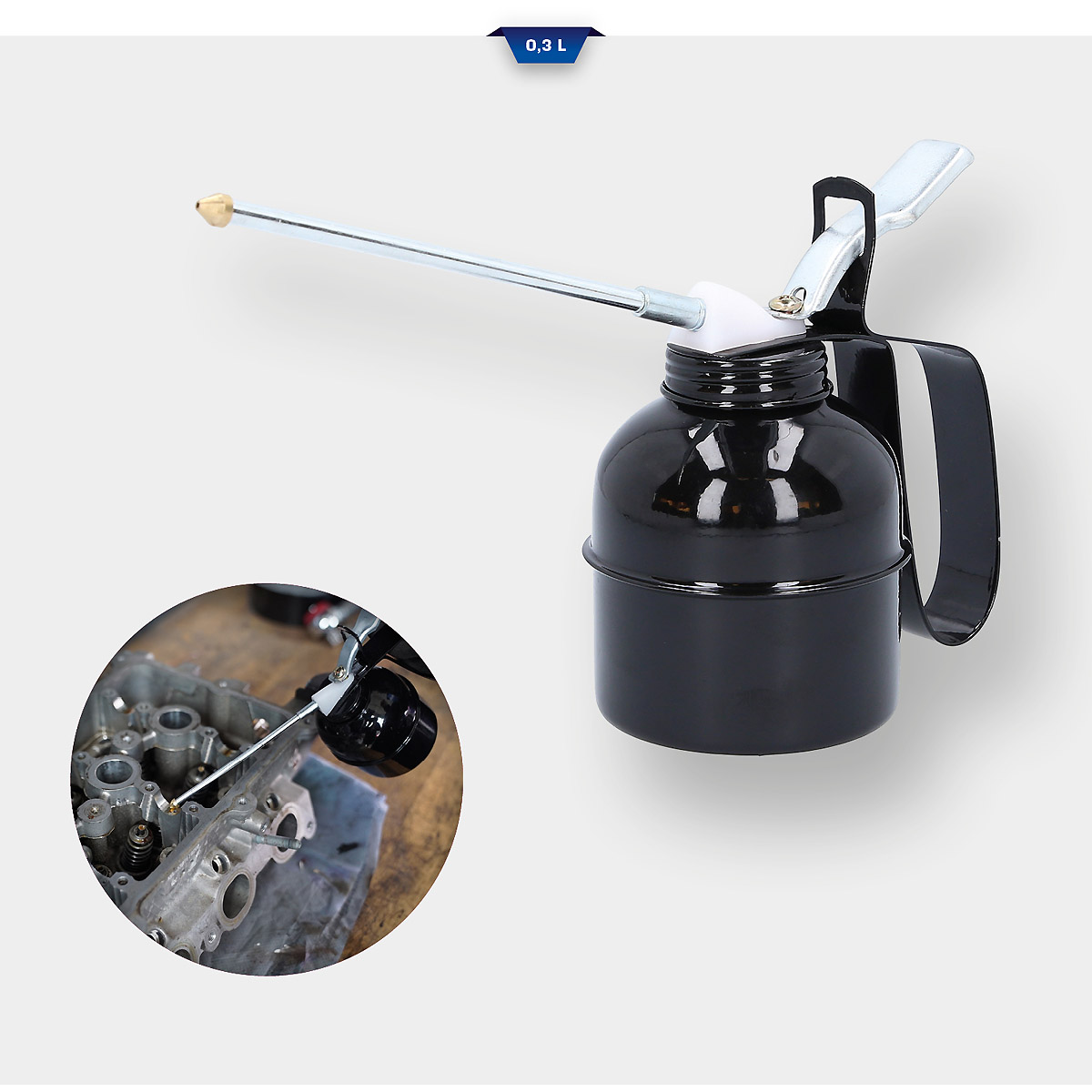 Brilliant Tools Ölspritzkanne, 300 ml