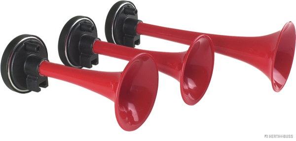 HERTH&BUSS Fanfare, 12 V, 595/730/830 Hz, 240 W, 117 dB(A)