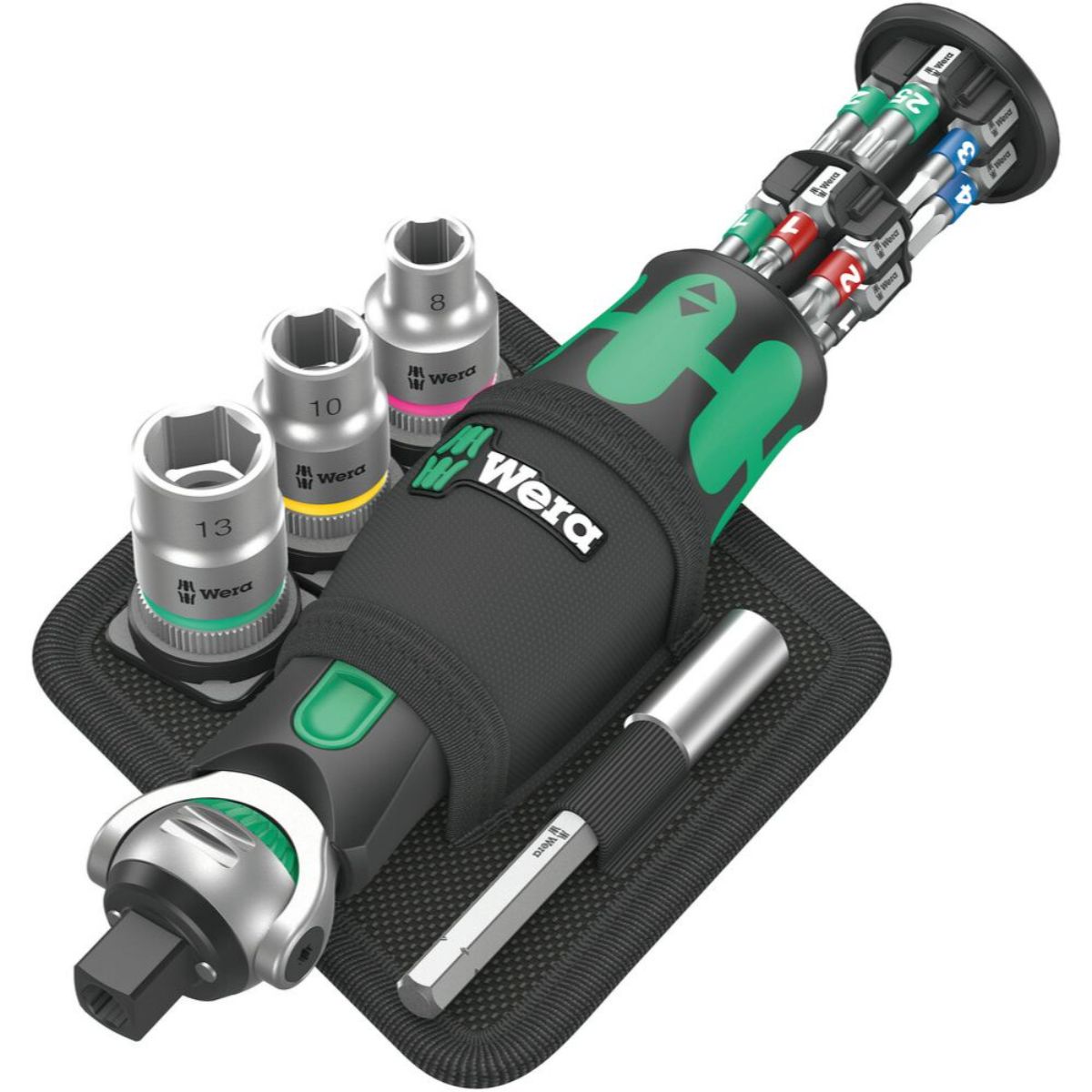Wera 8009 Zyklop Pocket Set 2, 18-teilig