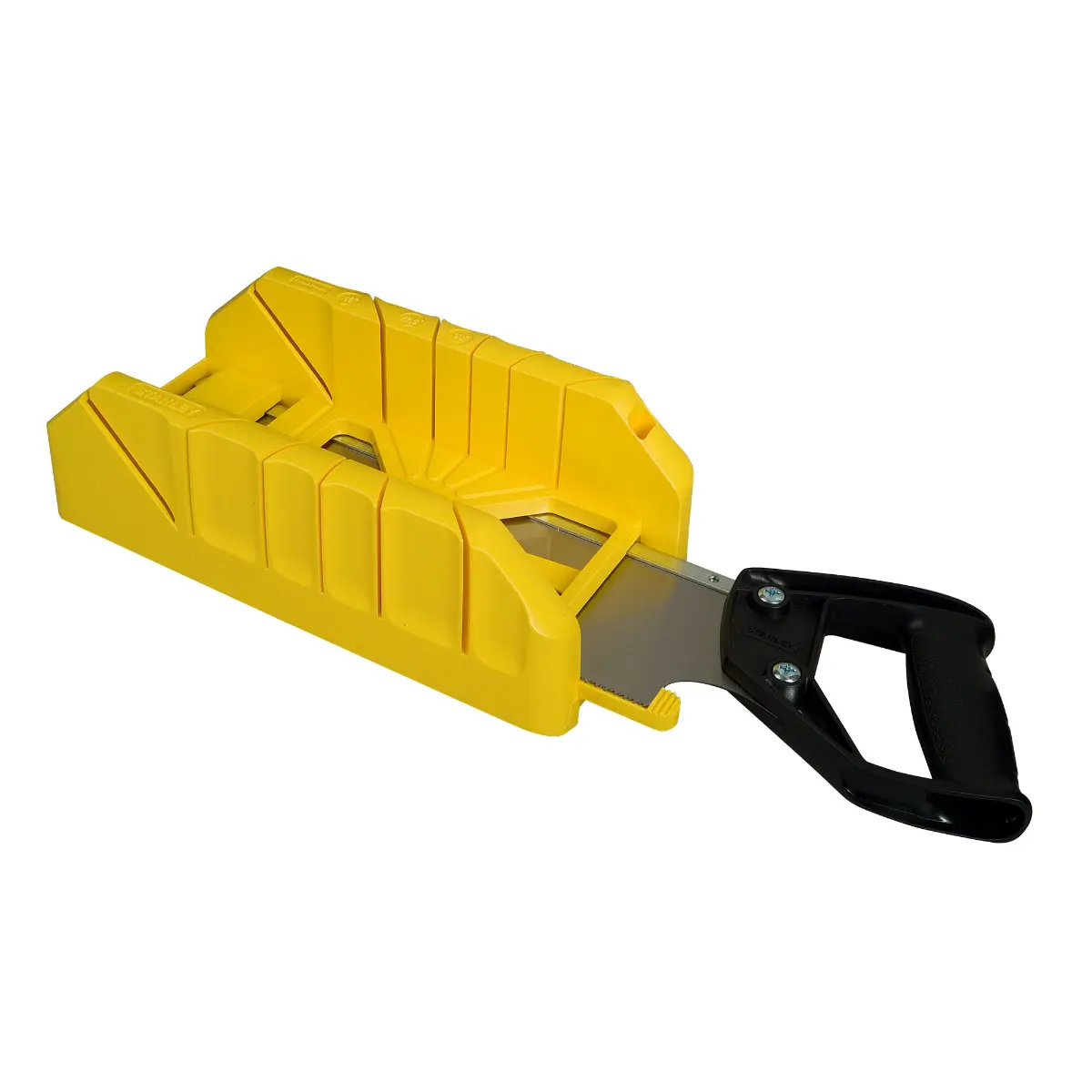 STANLEY Gehrungslade Ku. mit Rückensäge 350x143x95 mm