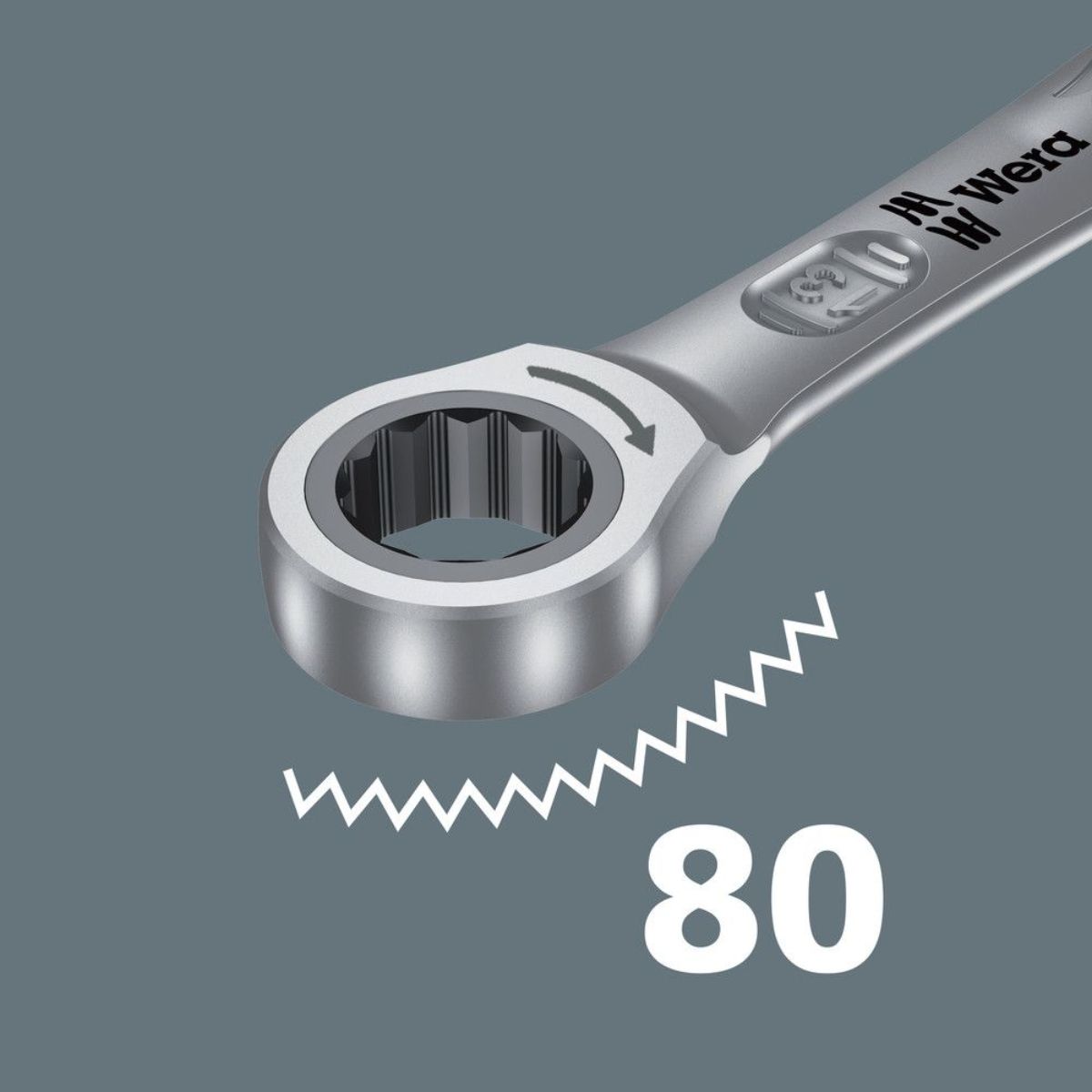 Wera 6000 Joker 11 Set 1 Maul-Ringratschenschlüssel-Satz, 11-teilig