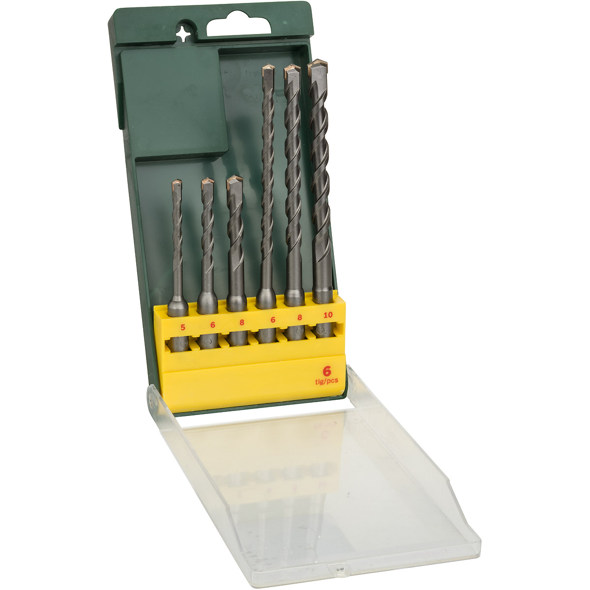 Bosch 6-teiliges Hammerbohrer-Set mit SDS plus