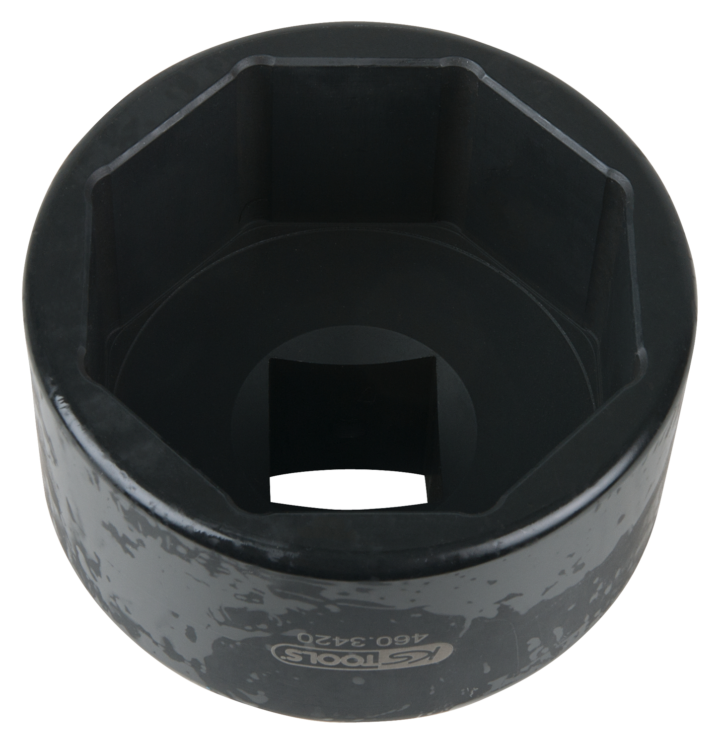 KS Tools 1" Achsmuttern-Schlüssel, 8-kant, kurz, SW 75 mm