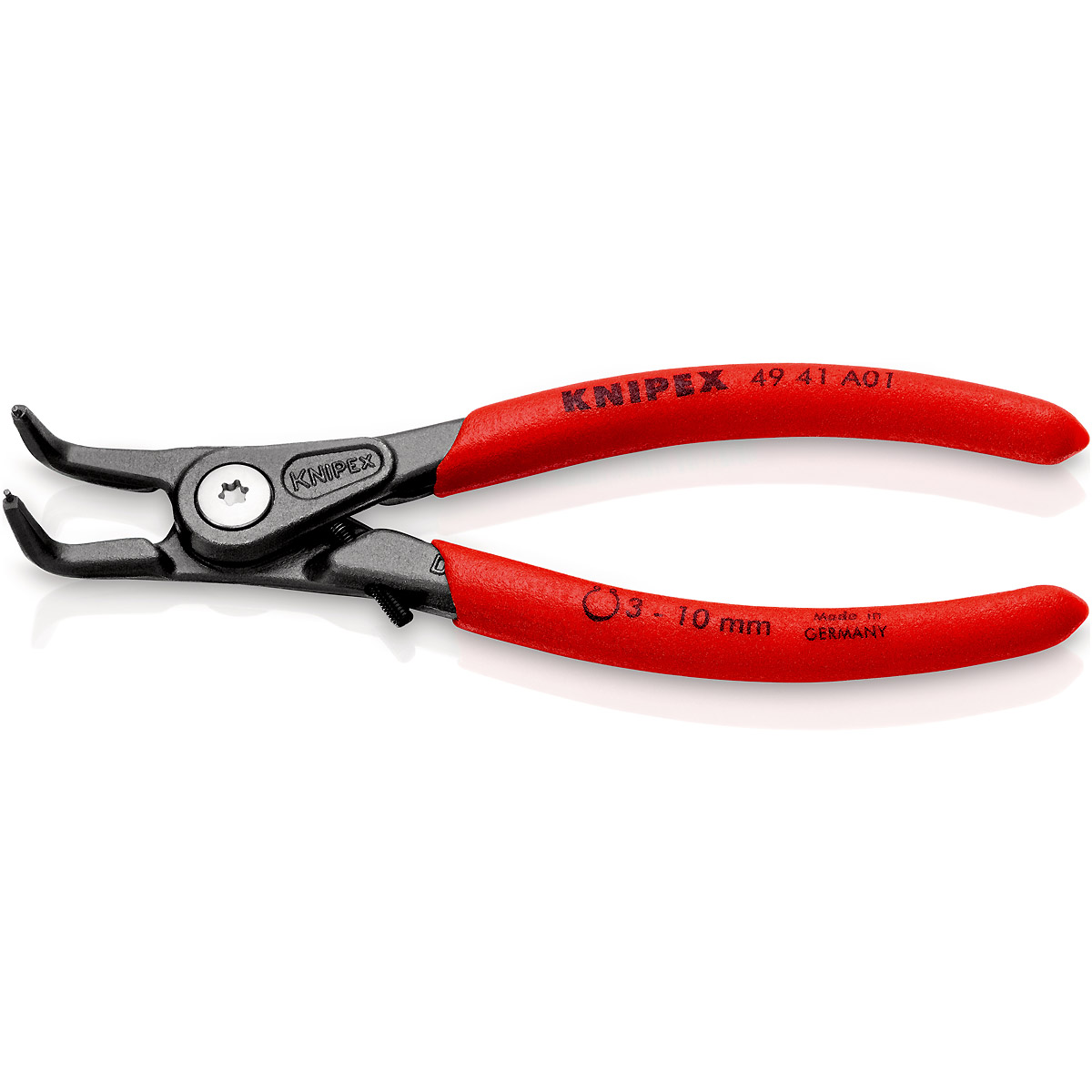 KNIPEX Präzision-Sicherungsringzange angewinkelt
