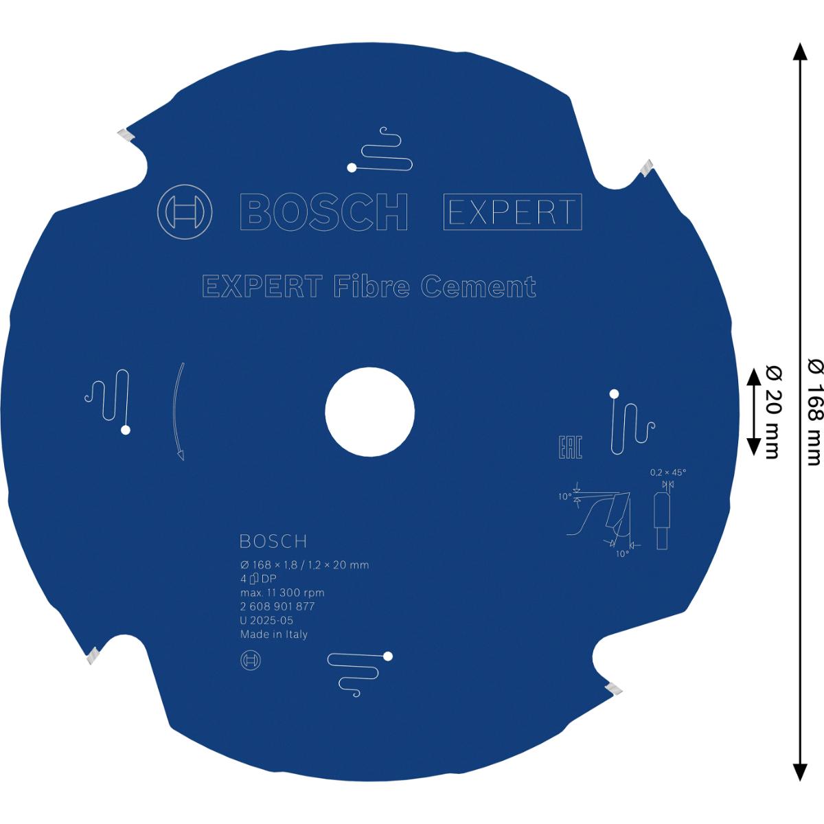Bosch Kreissägeblatt Expert for Fibre Cement