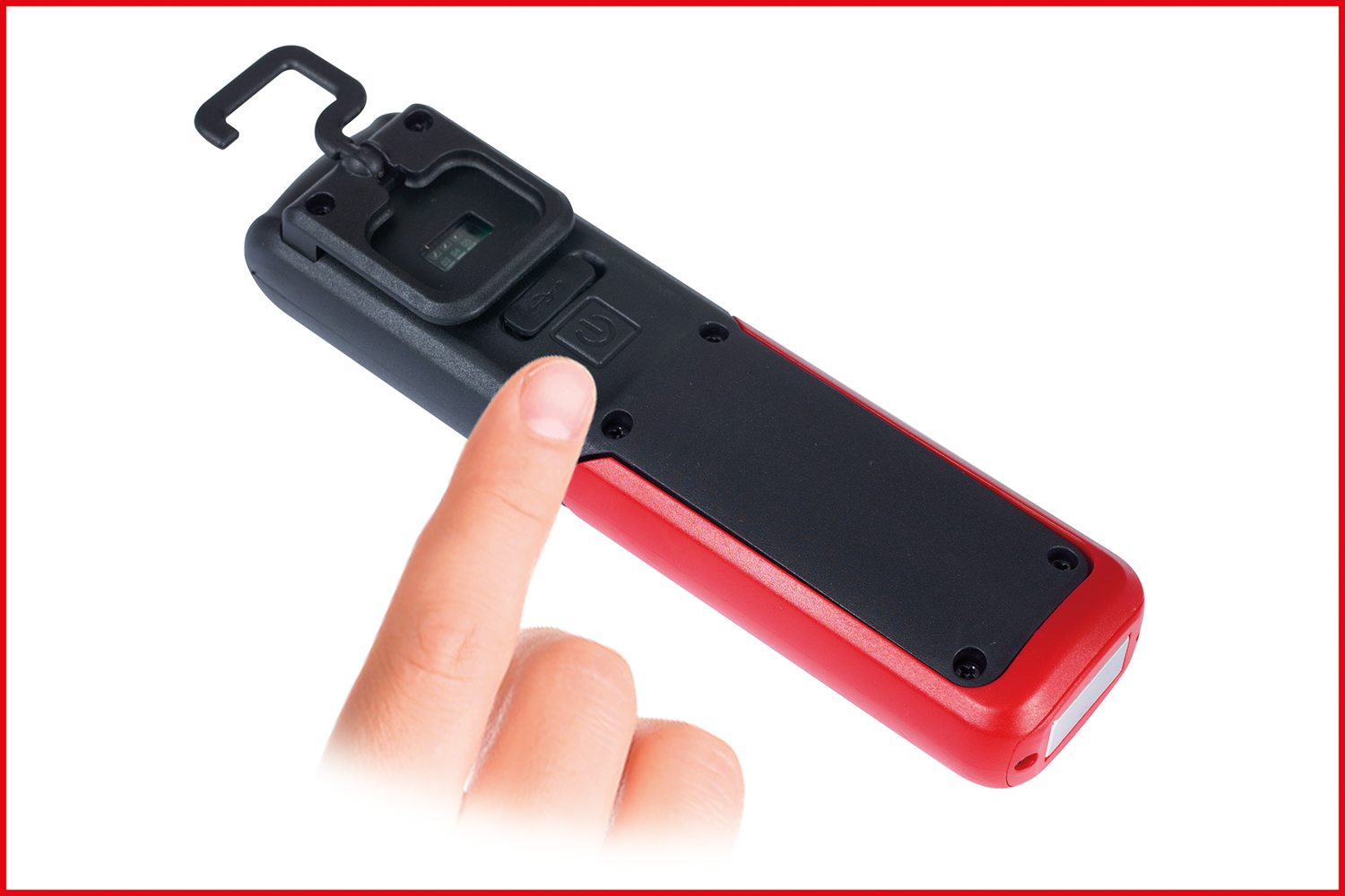 KS Tools Mobile Werkstatt-Handlampe, knickbar, 3 Watt COB LED