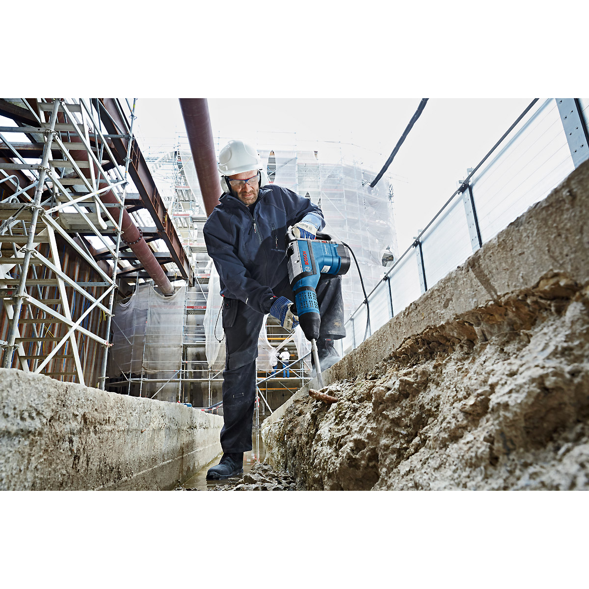Bosch Bohrhammer mit SDS max GBH 12-52 D
