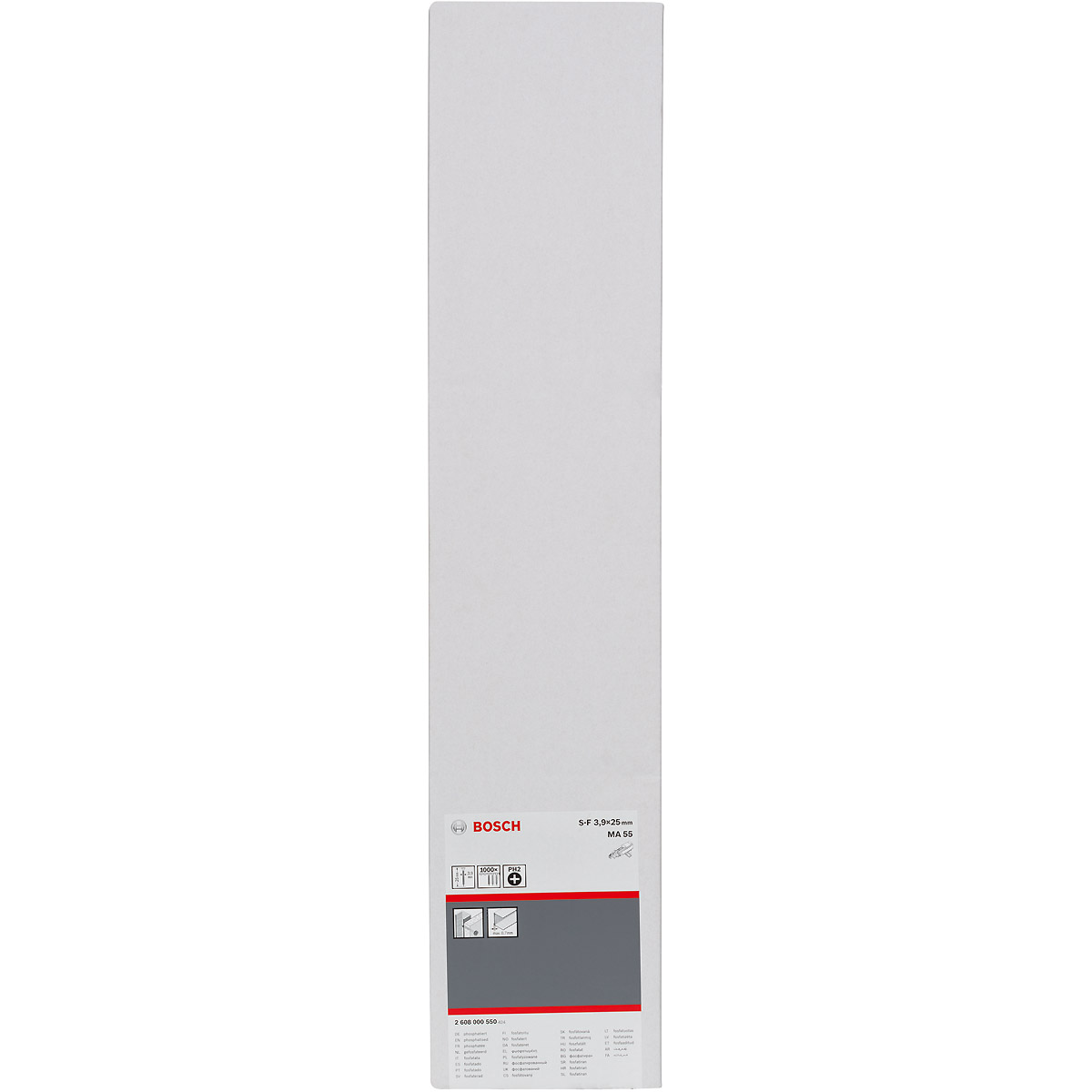 Bosch Schnellbauschraube Feingewinde, S-F, 1000 Stück