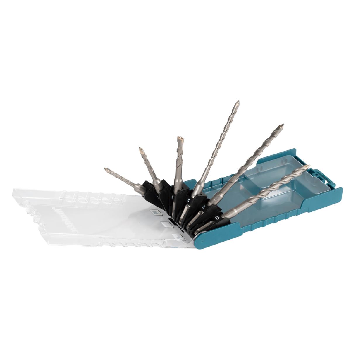 Makita Betonbohrer-Set SDS-PLUS Centering tip 6-teilig - SDS-PLUS - Zweischneider - Zentrierspitze
