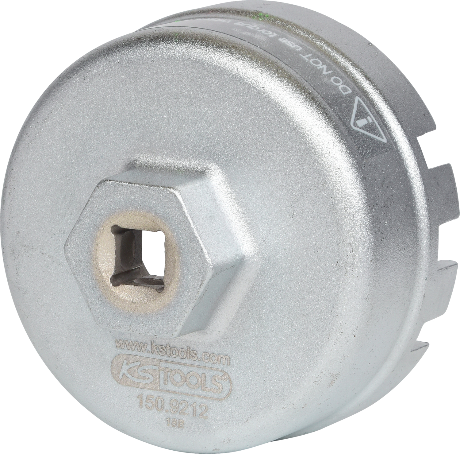 KS Tools 3/8" Ölfilterschlüssel, SW 64,5mm, 14 Flächen
