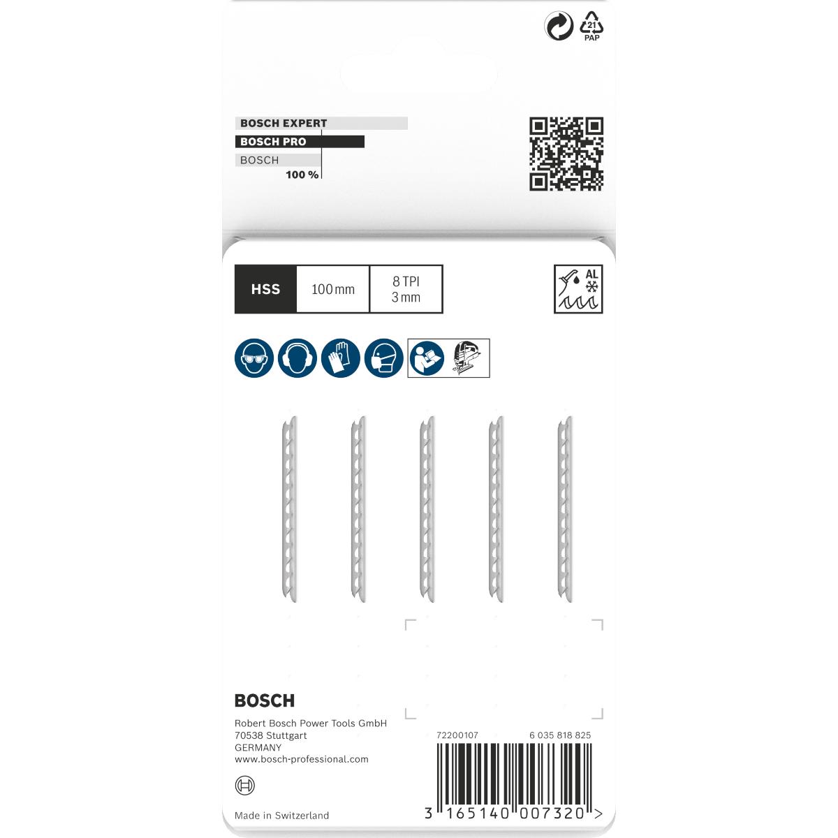 Bosch PRO Stichsägeblatt T 227 D Special for Alu