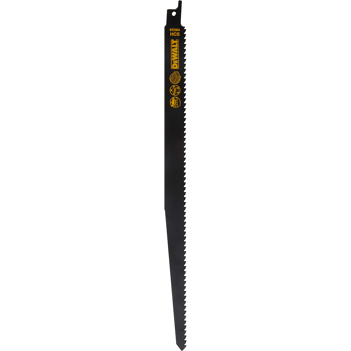 DEWALT Bi-Metall HCS Säbelsägeblatt für Holz & Kunststoff 5 Stück
