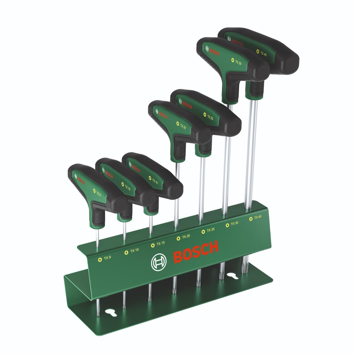 Bosch Torx-Schraubendreher mit T-Griff 7-teilig