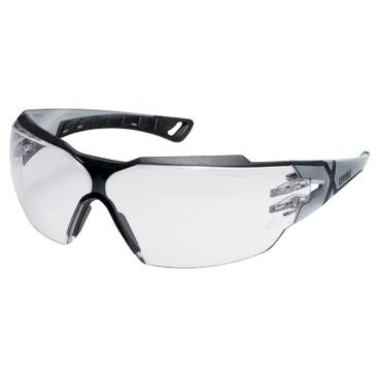 uvex Bügelbrille pheos cx2 silber, schwarz