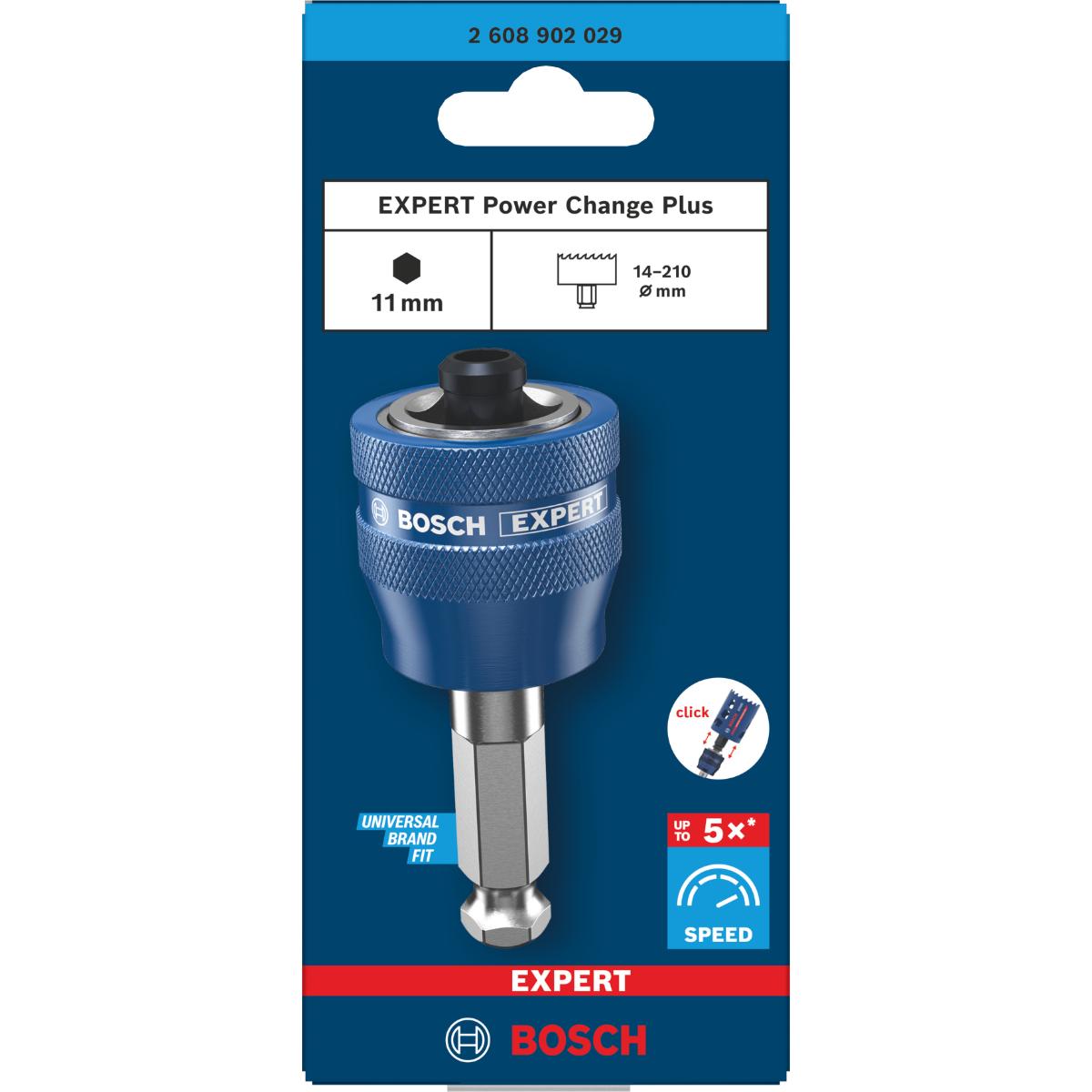 Bosch EXPERT Power Change Plus Aufsteckhalter, Sechskantschaft 11 mm