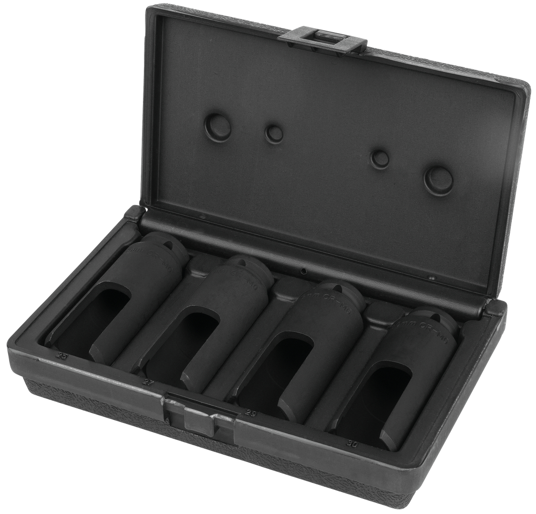 KS Tools 1/2" Einspritzdüsen-Stecknuss-Satz, 4-tlg