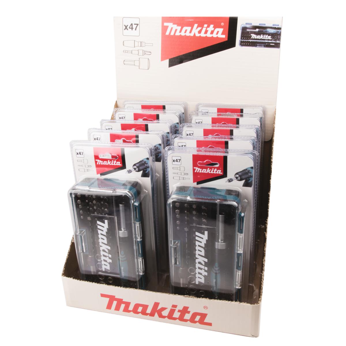 Makita Ratschen-Bit 47-teiliges Set - B-36170