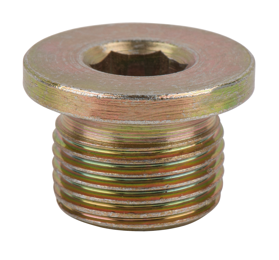 KS Tools Ölablassschraube, Innen6kant 8mm, M16x1,25x11,5mm, 10er-Pack
