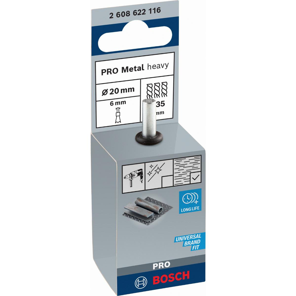 Bosch PRO Pinselbürste, gezopft, 4500 U/ min