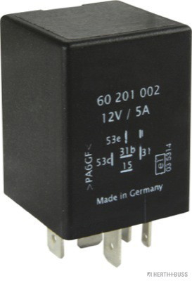 HERTH&BUSS Relais, Wisch-Wasch-Intervall, 5 A, 6 pins