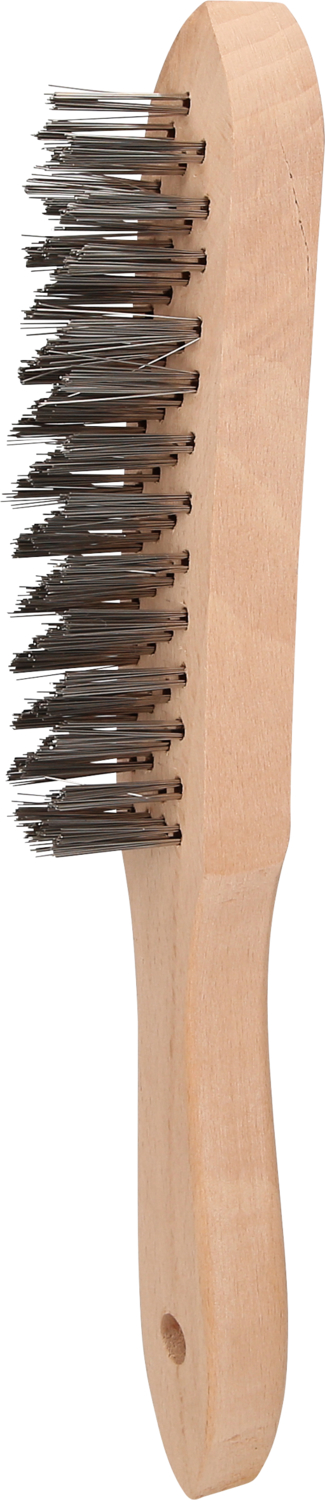 Brilliant Tools Stahl-Handdrahtbürste 4-reihig, 290mm - BT706002