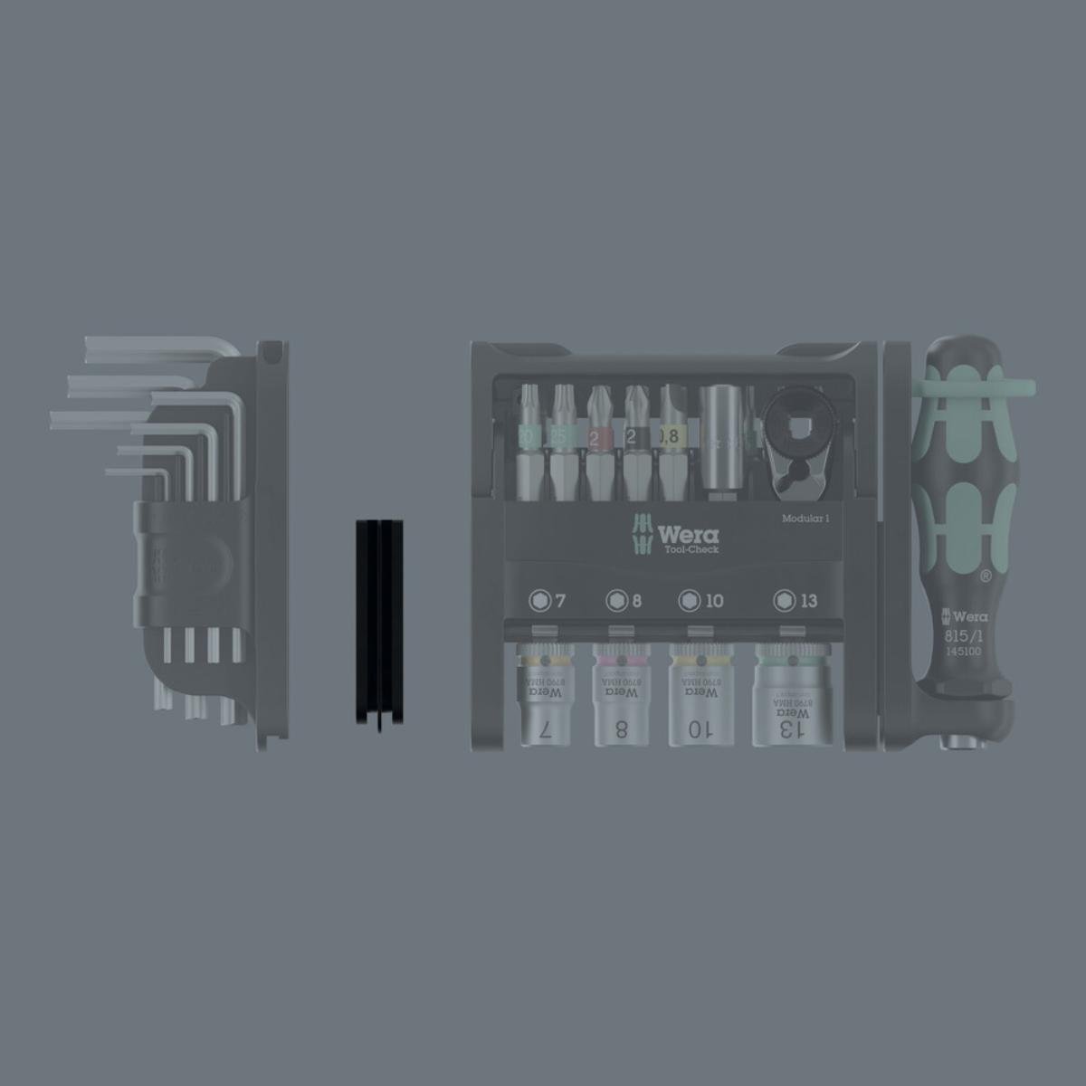Wera Tool-Check Modular 1, 29-teiliges Set