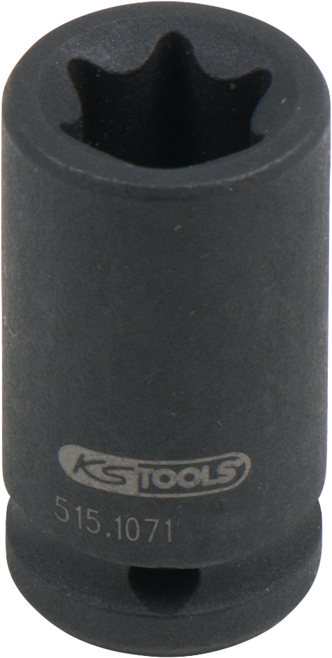 KS Tools 1/4" Torx-E-Kraft-Stecknuss, kurz