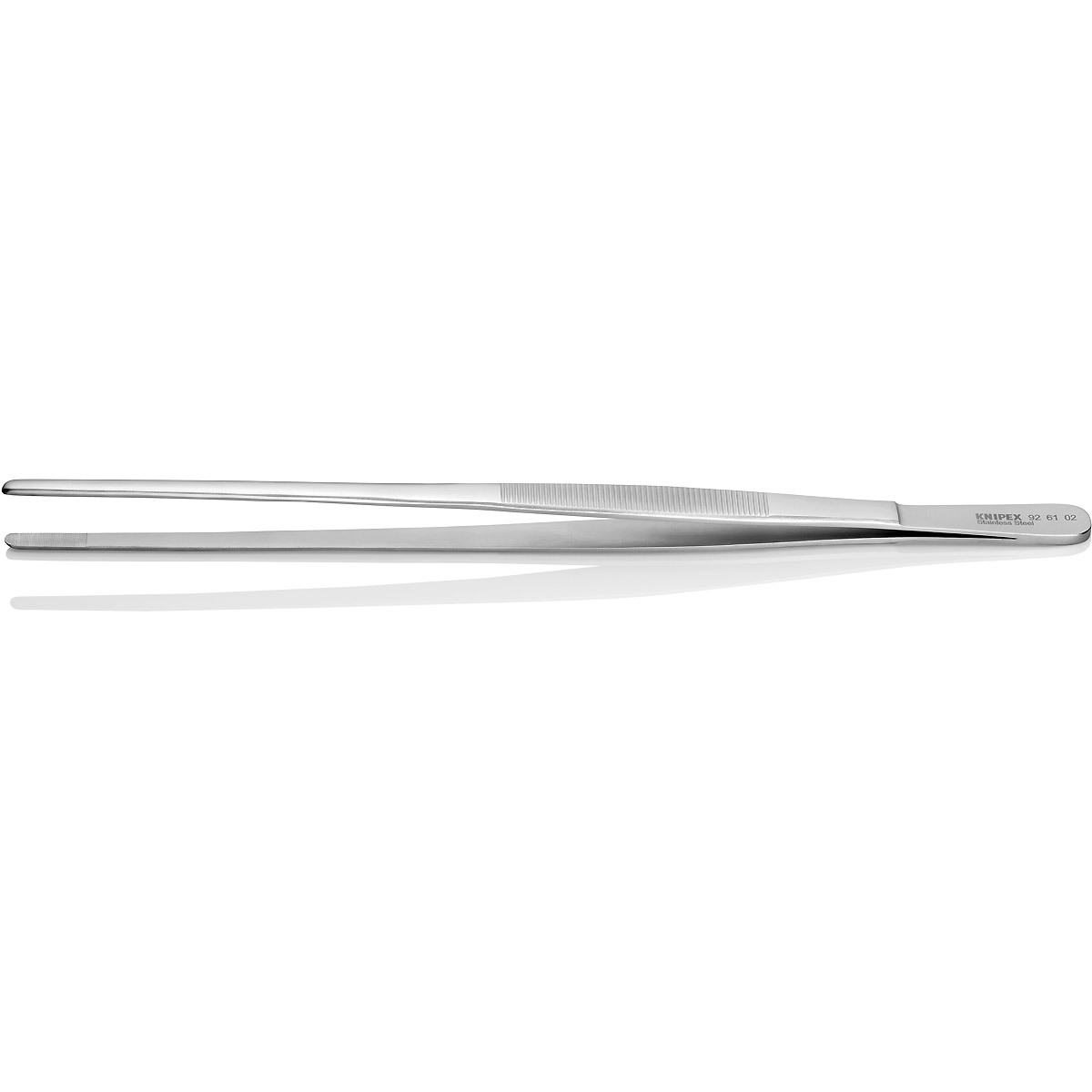 KNIPEX Universalpinzette Edelstahl geriffelt