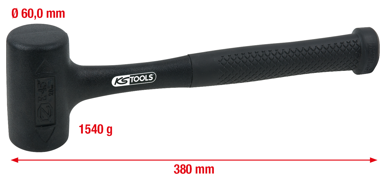 KS Tools Rückschlagfreier Schonhammer