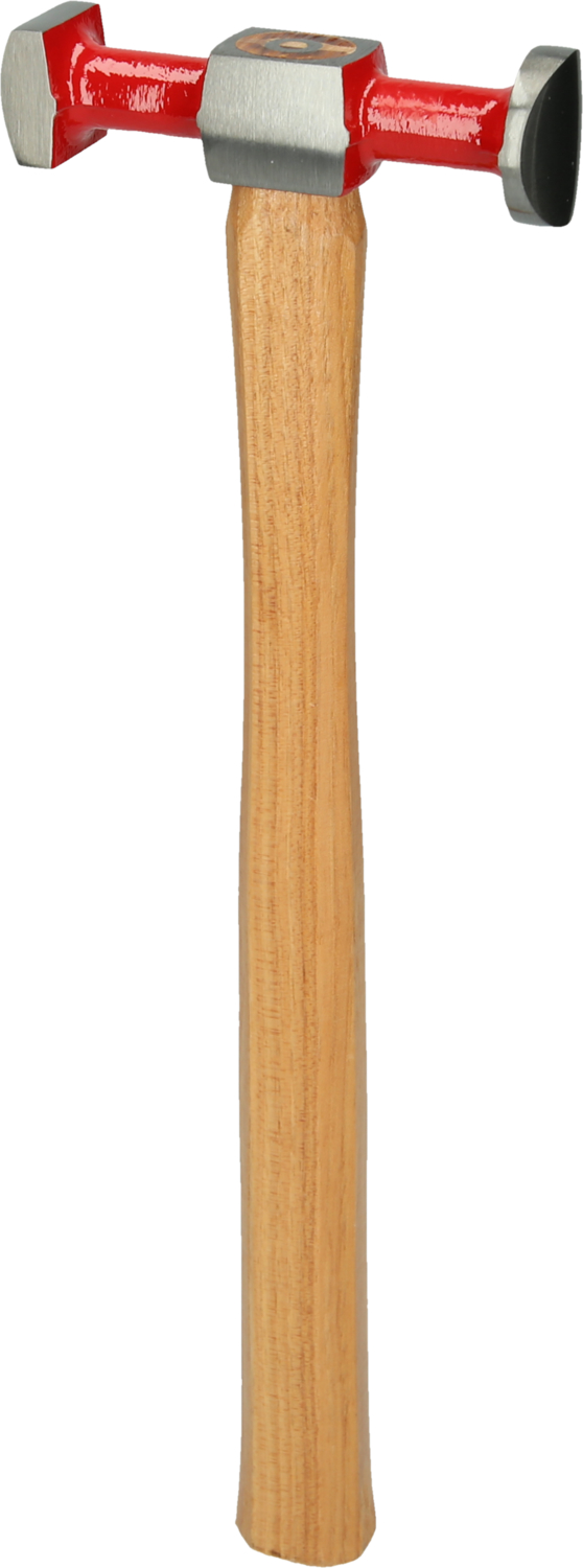 KS Tools Karosserie-Wölbungshammer, rund-eckig, 325mm