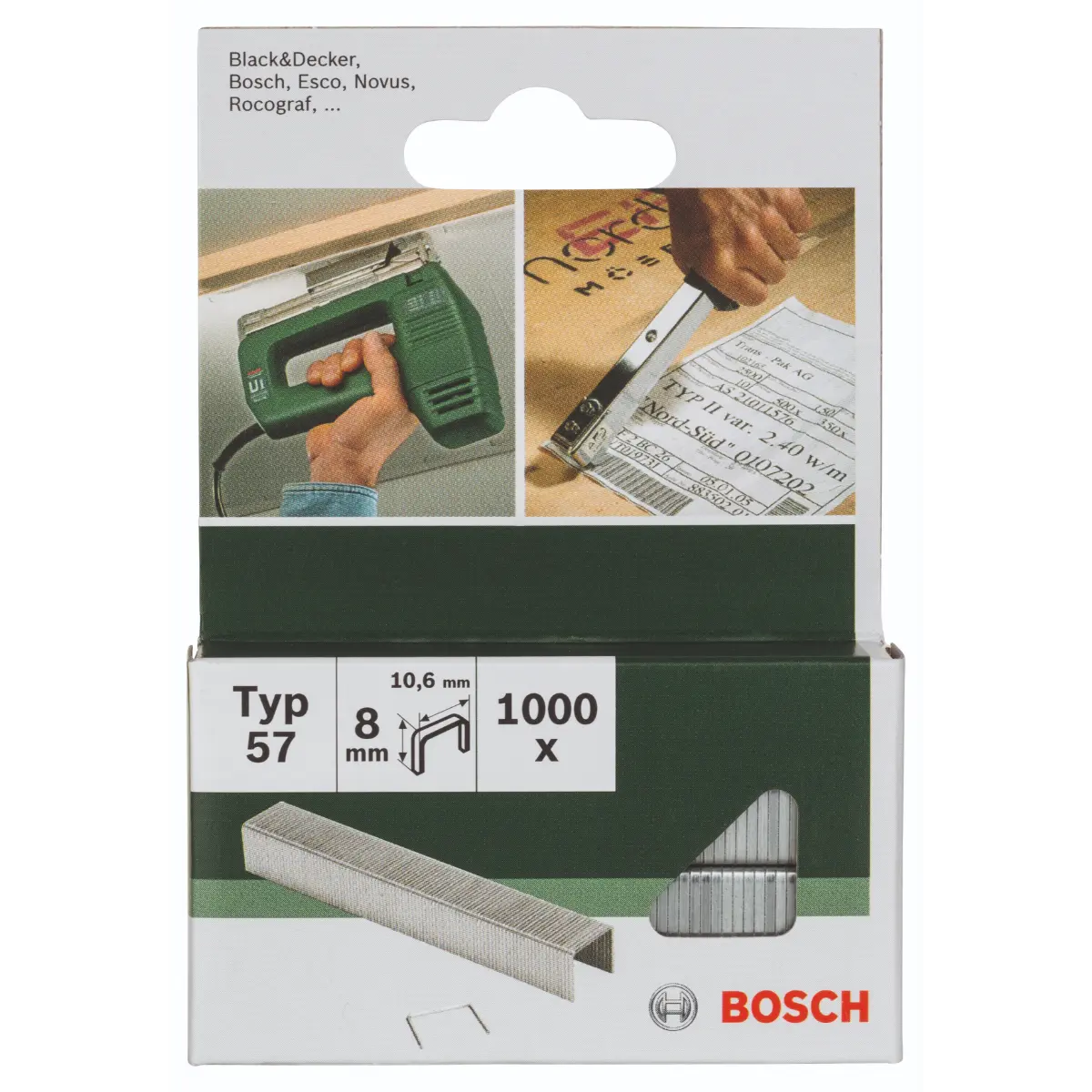 Bosch Klammer Typ 57, L= 8 mm