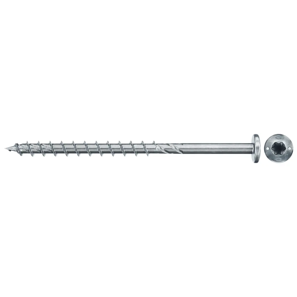 Fischer Spanplattenschraube 6,0x100 PowerFast FPF II PTP BC, Panhead, Innenstern TX, Teilgewinde