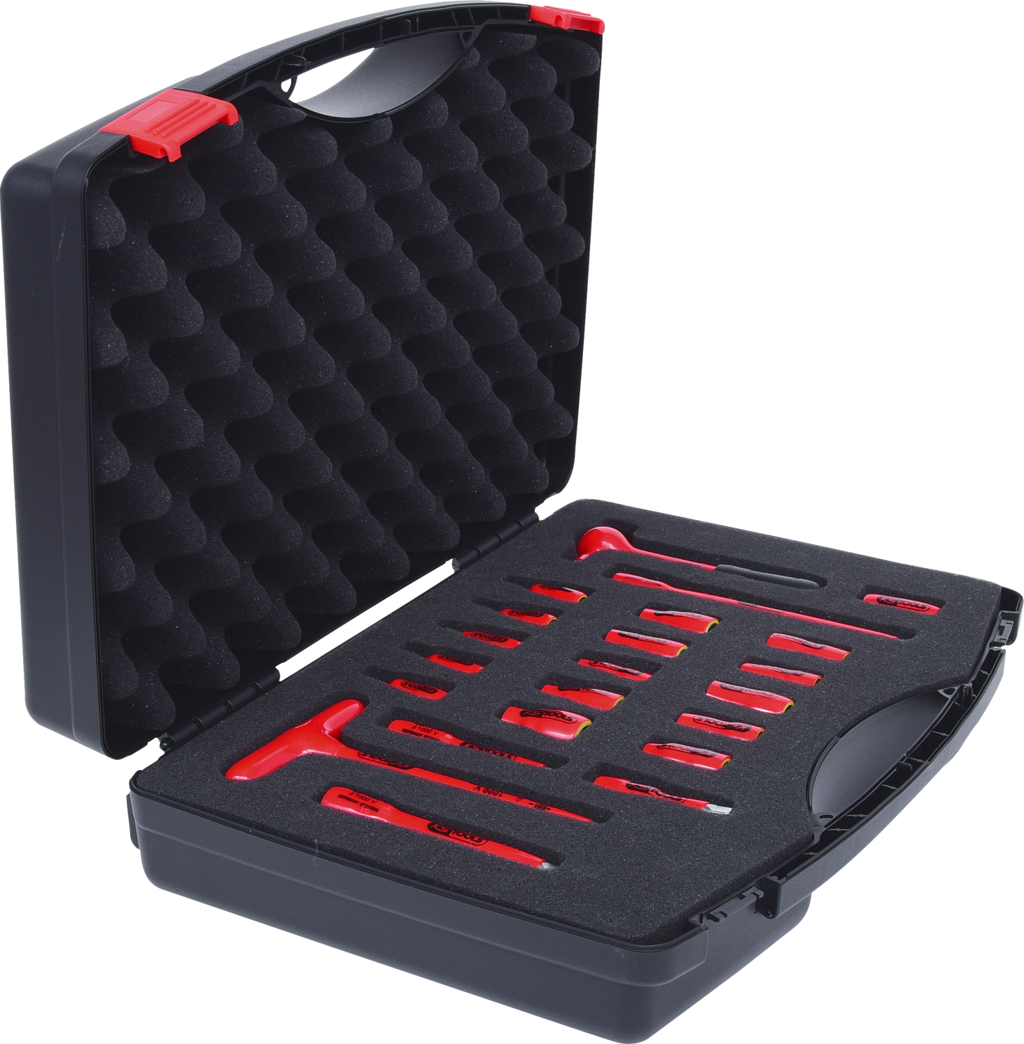 KS Tools 1/4" Steckschlüssel-Satz mit isolierten Werkzeugen, 22-tlg