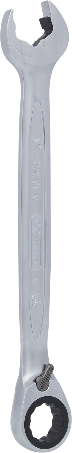 KS Tools DUO GEARplus Ringmaulschlüssel,Maul-Ratschenfunktion, umschaltbar
