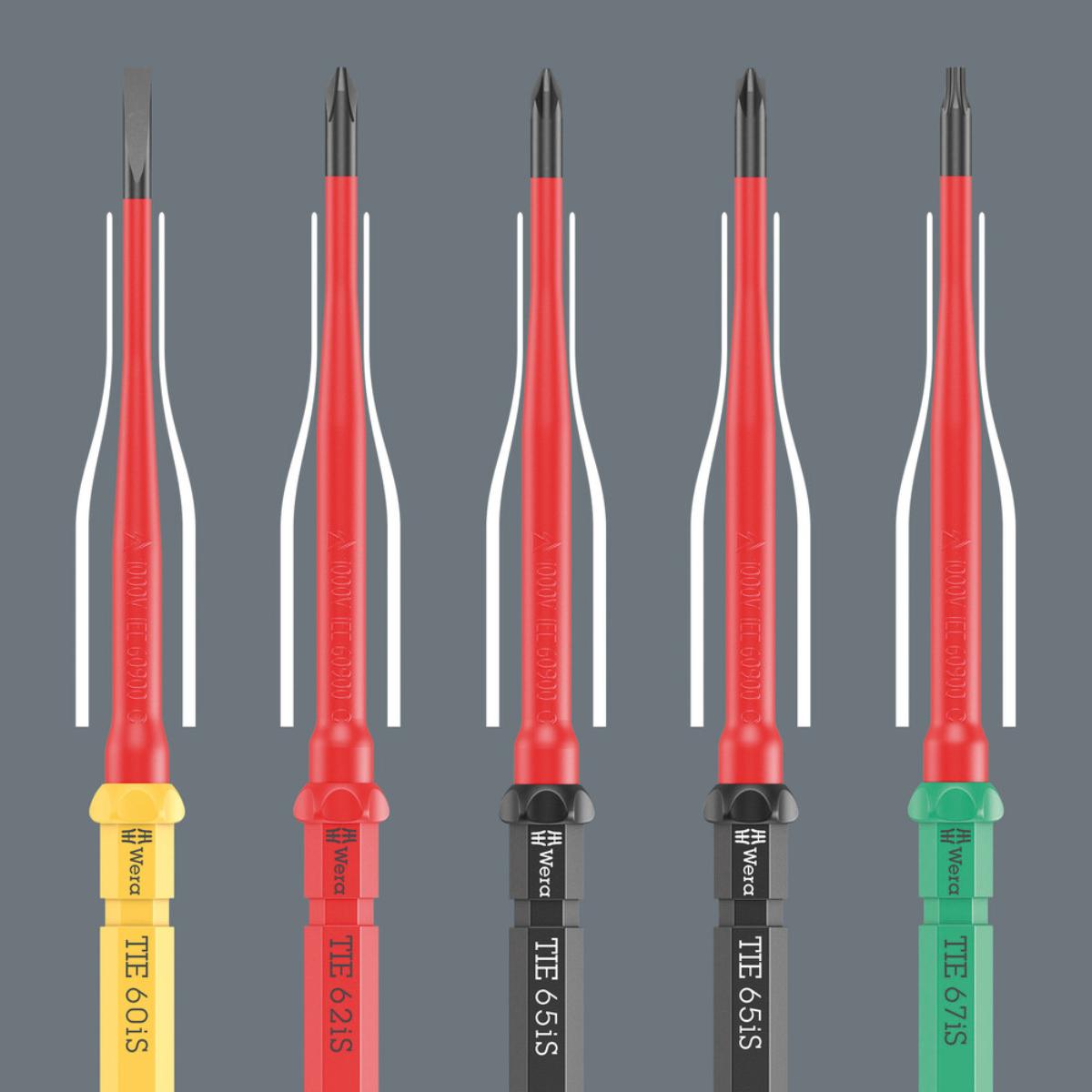 Wera Kraftform Kompakt VDE 17 extra slim 2 Tool Finder, 17-teiliges Set