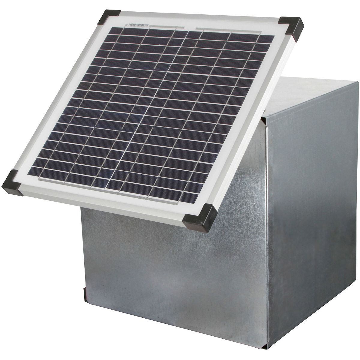 Kerbl Solarmodul inkl. Halterung und Laderegler