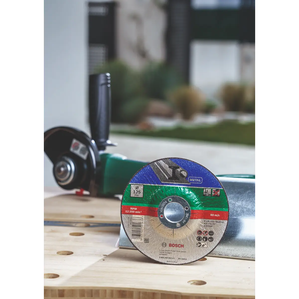 Bosch Trennscheiben-Set gekröpft für Metall D= 125 mm, 5-tlg.