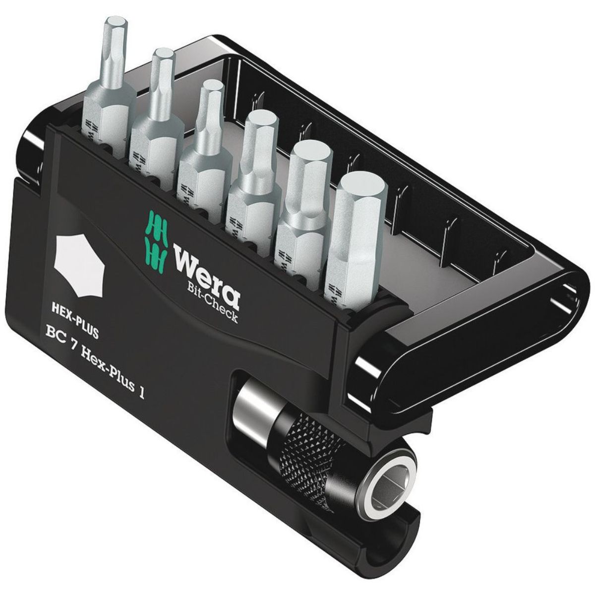 Wera Bit-Check 7 Hex-Plus 1, 7-teilig