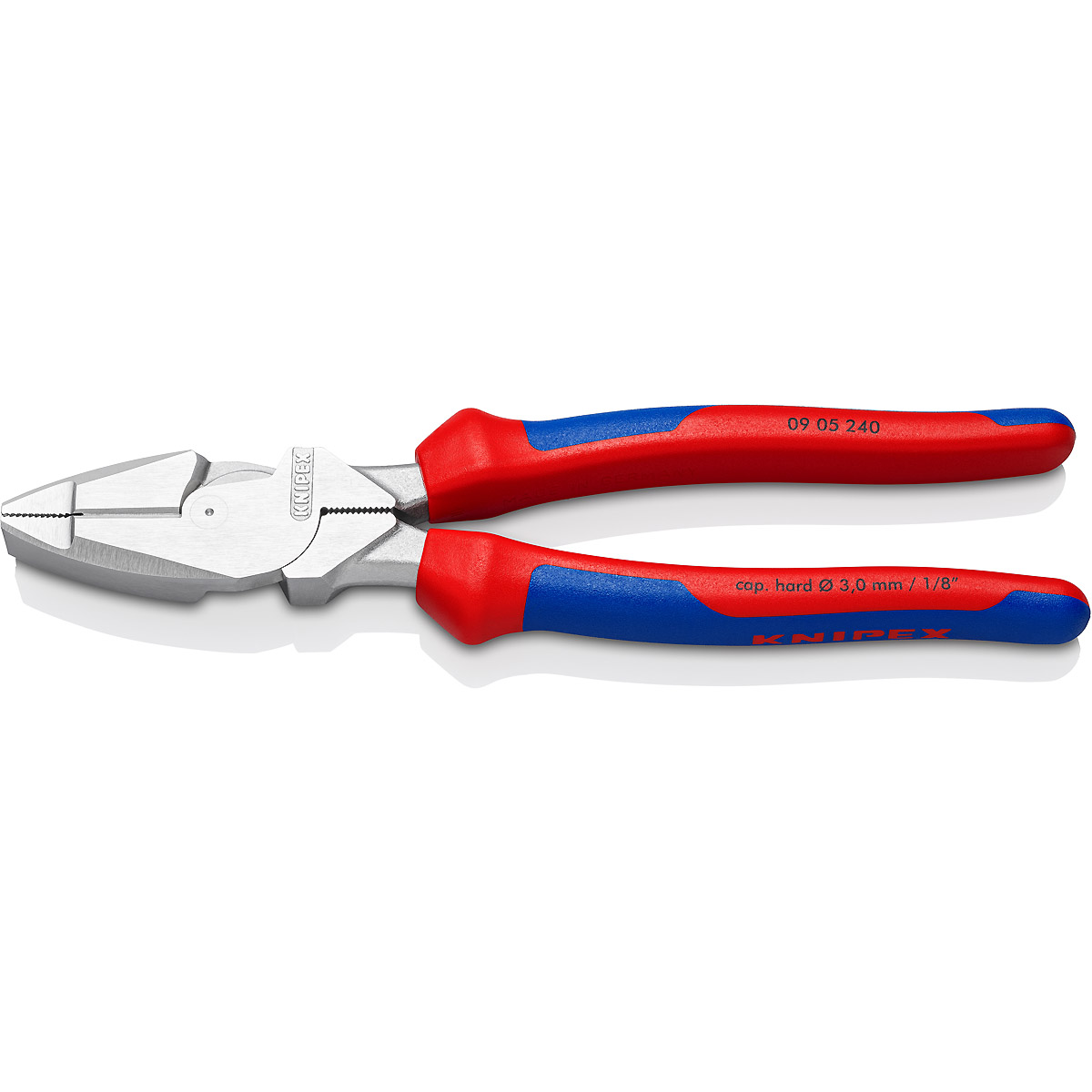 KNIPEX Kraft-Kombizange Lineman's Pliers verchromt
