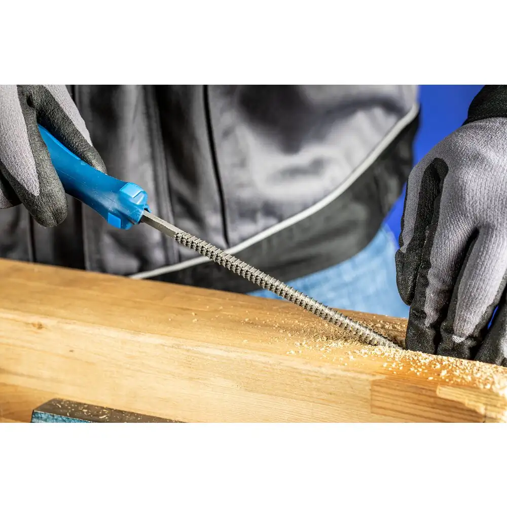 PFERD TOOLS Holzraspel mit Heft Halbrund-Spitz Hieb 2 universell zum Schruppen und Schlichten