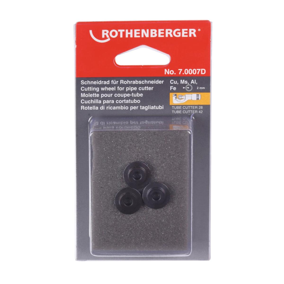 Rothenberger Schneidrad CU - AL - FE für TC28/42
