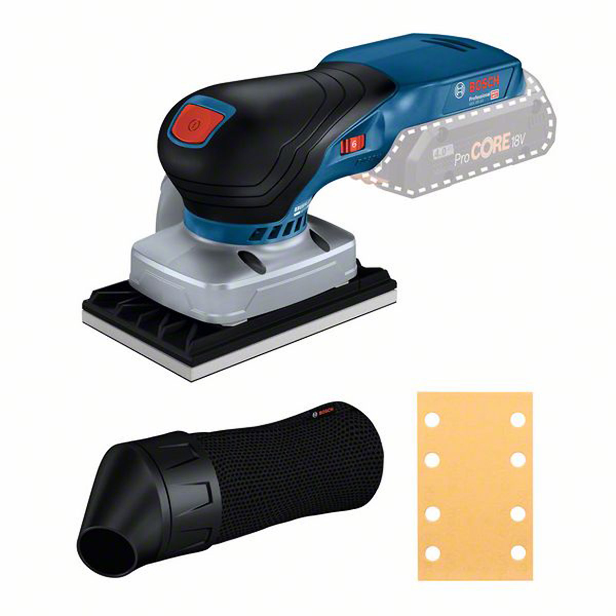 Bosch Akku-Schwingschleifer GSS 18V-13 Solo