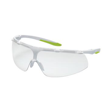 uvex Bügelbrille super fit weiß, lime