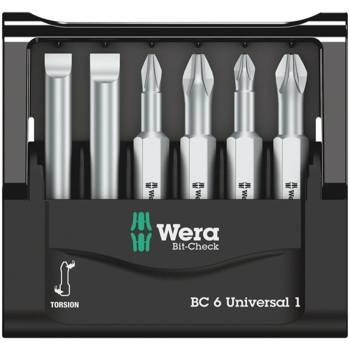 Wera Bit-Check 6 Universal 1, 6-teilig