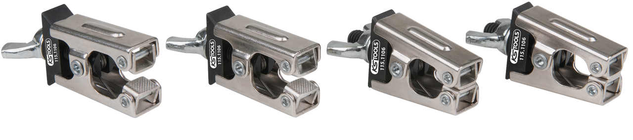 KS Tools Mini-Karosserieklemmen-Satz, 4-tlg