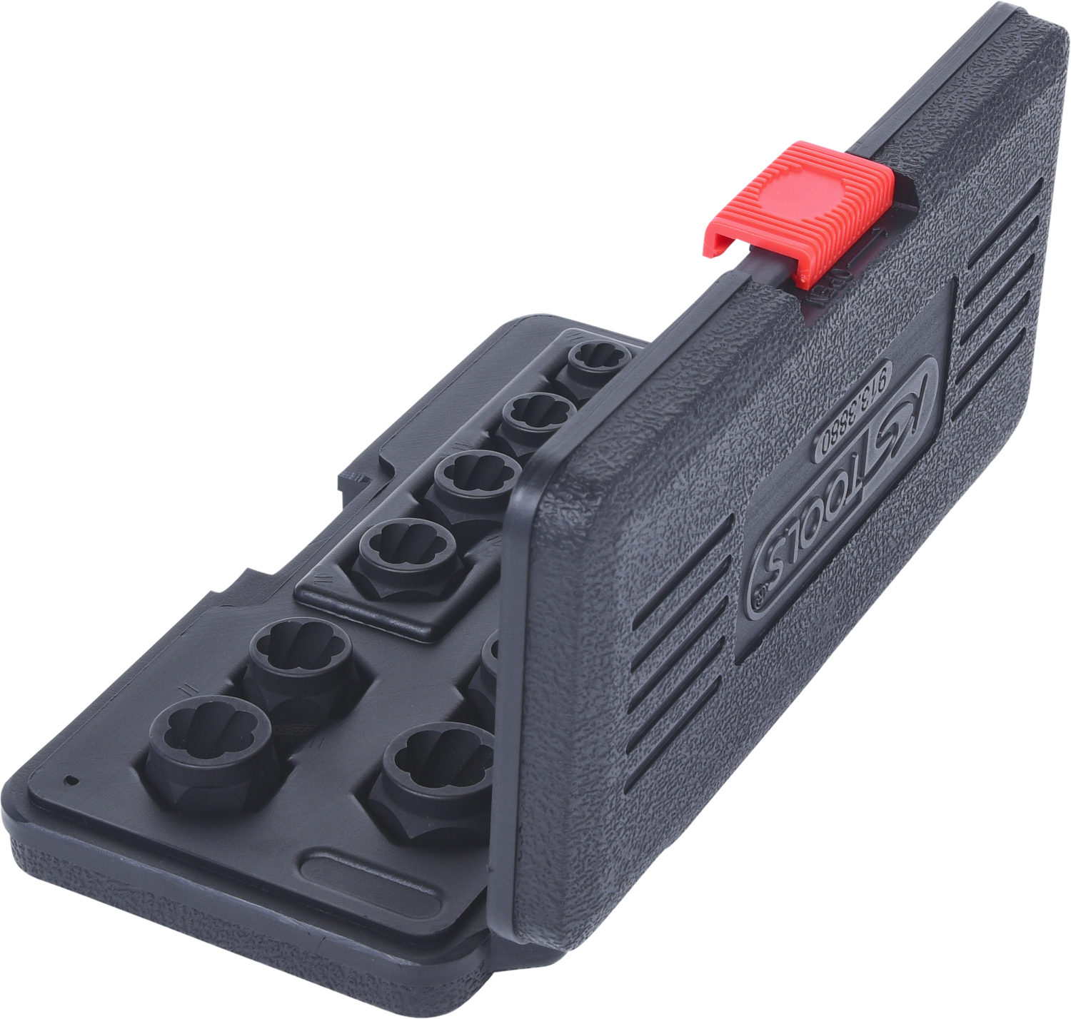 KS Tools Spiral-Profil-Steckmuttern-Satz, 10-tlg, M8-M19